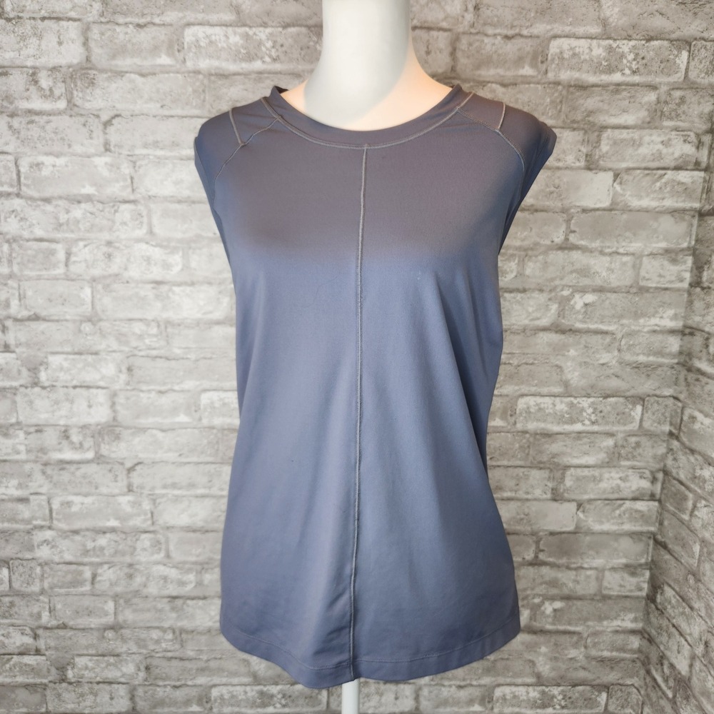 Athleta‎ Tank Sunchaser Gray Sleeveless Activewear Plus Size 1X